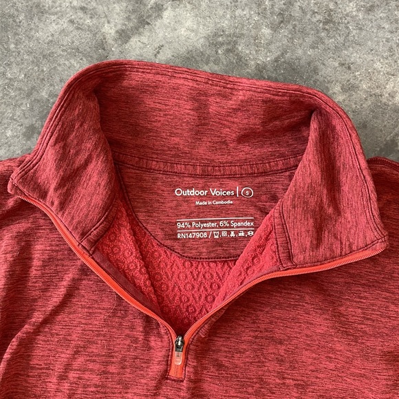 Outdoor Voices Half Zip Pullover - Picture 3 of 3